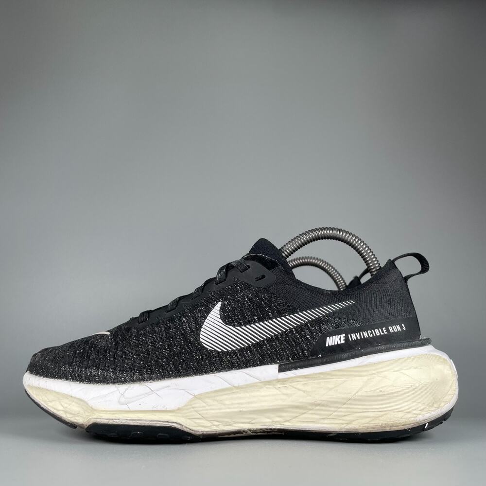 Nike ZoomX Invincible Run Flyknit 3 Women's Size 8 W Black Running Shoes Sneaker